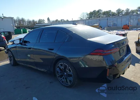 2025 BMW I5 M60 from USA, damaged, VIN WBY43FK06SCV95848
